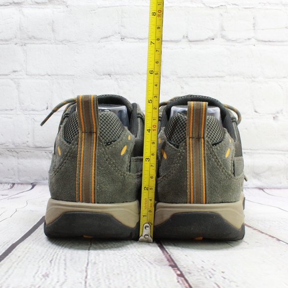 LL BEAN Green Suede Nylon Sneakers Tek 2.5 Waterpr - Picture 8 of 9